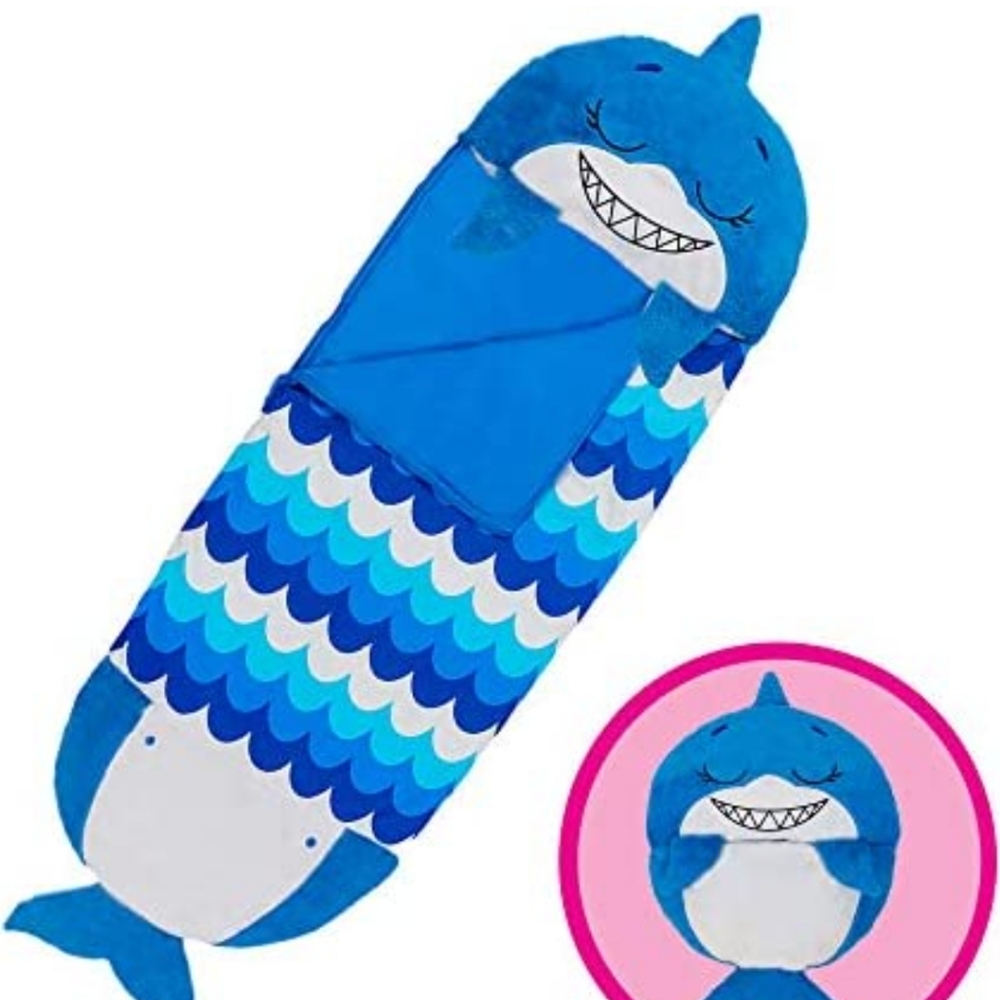 New LARGE Happy Napper Shark Sleeping Bag new without box in original sealed bag
